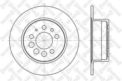 60204807SX STELLOX Тормозной диск