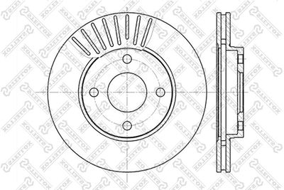 60202549VSX STELLOX Тормозной диск