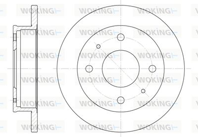 D656800 WOKING Тормозной диск