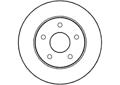 NBD1115 NATIONAL Тормозной диск