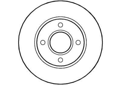 NBD950 NATIONAL Тормозной диск