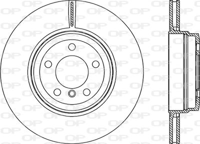 BDR227920 OPEN PARTS Тормозной диск