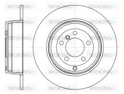 D6138100 WOKING Тормозной диск