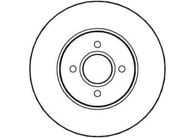 NBD1214 NATIONAL Тормозной диск