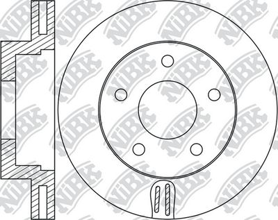RN1928 NiBK Тормозной диск