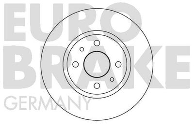 5815202328 EUROBRAKE Тормозной диск