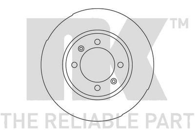204104 NK Тормозной диск