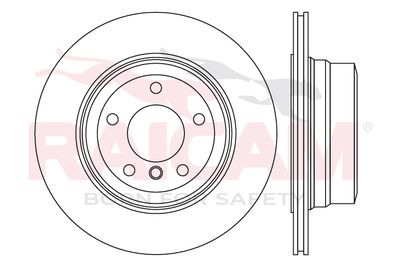 RD01511 RAICAM Тормозной диск