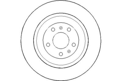 NBD1736 NATIONAL Тормозной диск