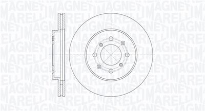 361302040522 MAGNETI MARELLI Тормозной диск