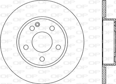 BDR217310 OPEN PARTS Тормозной диск