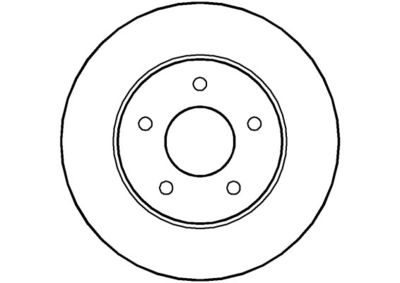 NBD1229 NATIONAL Тормозной диск