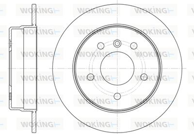D683100 WOKING Тормозной диск