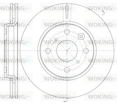 D6100310 WOKING Тормозной диск