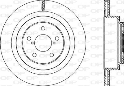 BDR221920 OPEN PARTS Тормозной диск