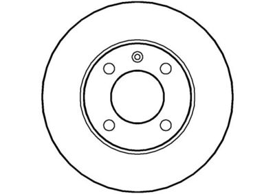 NBD021 NATIONAL Тормозной диск