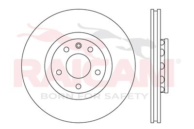 RD01539 RAICAM Тормозной диск