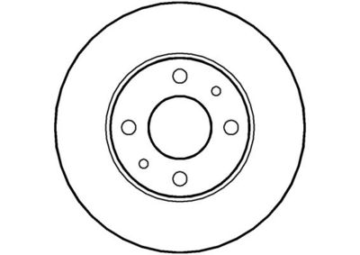 NBD119 NATIONAL Тормозной диск