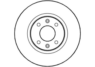 NBD116 NATIONAL Тормозной диск