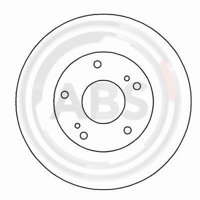 16494 A.B.S. Тормозной диск