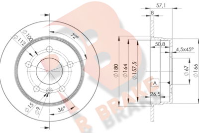 78RBD20119 R BRAKE Тормозной диск