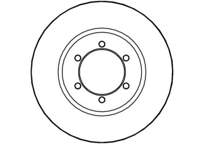 NBD956 NATIONAL Тормозной диск