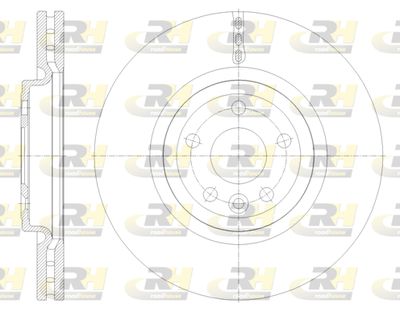 6178210 ROADHOUSE Тормозной диск