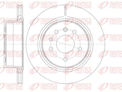 682310 REMSA Тормозной диск