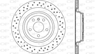 BDR270020 OPEN PARTS Тормозной диск