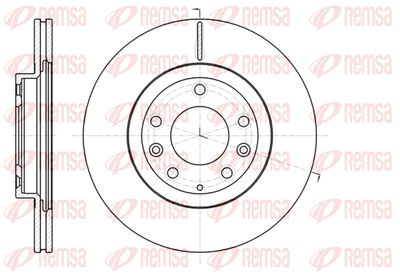 6121510 REMSA Тормозной диск