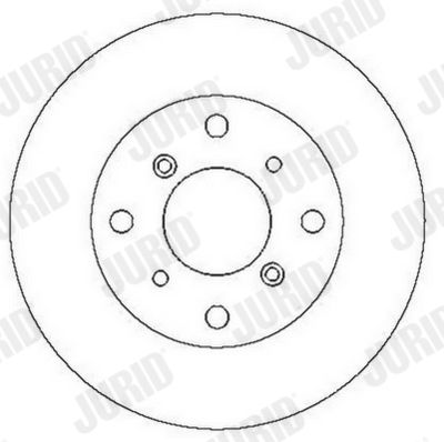 561713J JURID Тормозной диск