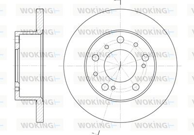 D616900 WOKING Тормозной диск