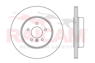 RD01522 RAICAM Тормозной диск