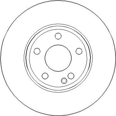 NBD2073 NATIONAL Тормозной диск