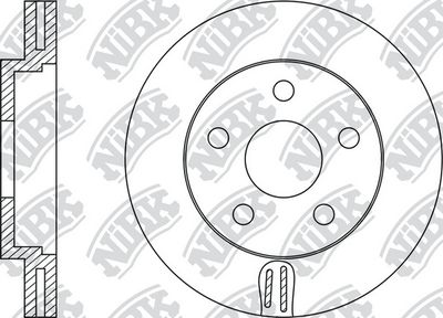 RN1180 NiBK Тормозной диск