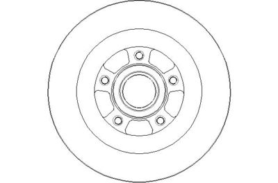 NBD1783 NATIONAL Тормозной диск