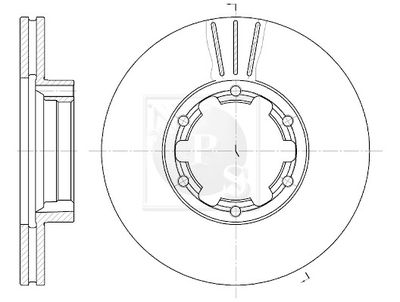 N330N96 NPS Тормозной диск