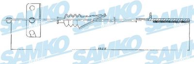 C0190B SAMKO Тросик, cтояночный тормоз