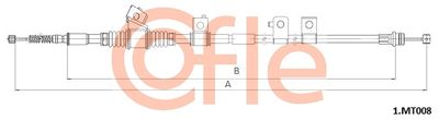 921MT008 COFLE Тросик, cтояночный тормоз