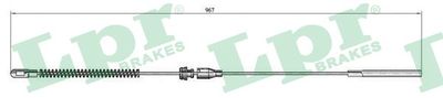 C0561B LPR Тросик, cтояночный тормоз