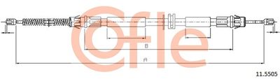 92115505 COFLE Тросик, cтояночный тормоз