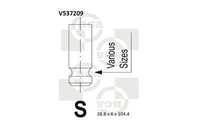 WG1491499 WILMINK GROUP Впускной клапан